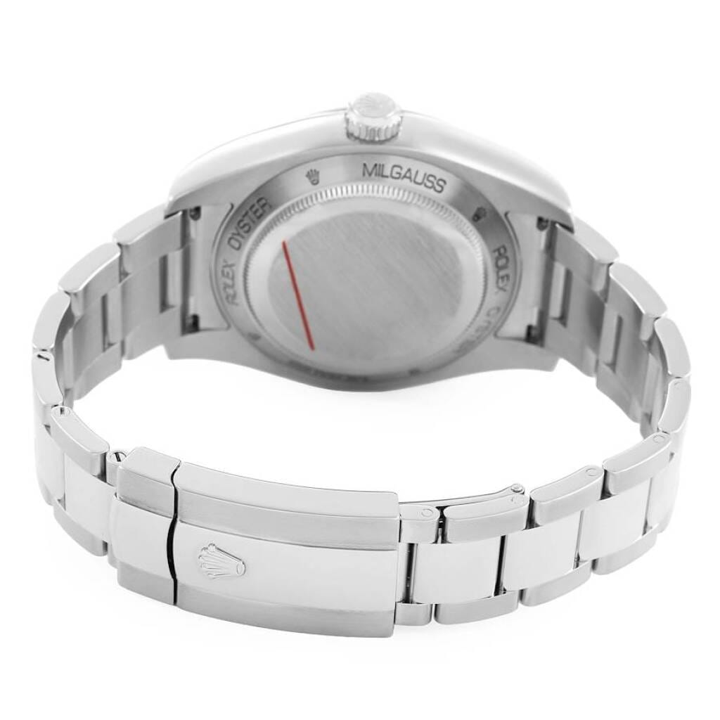 Milgauss 'Z-Blue' (Reference 116400GV). A 40mm stainless steel automatic wristwatch. 2018