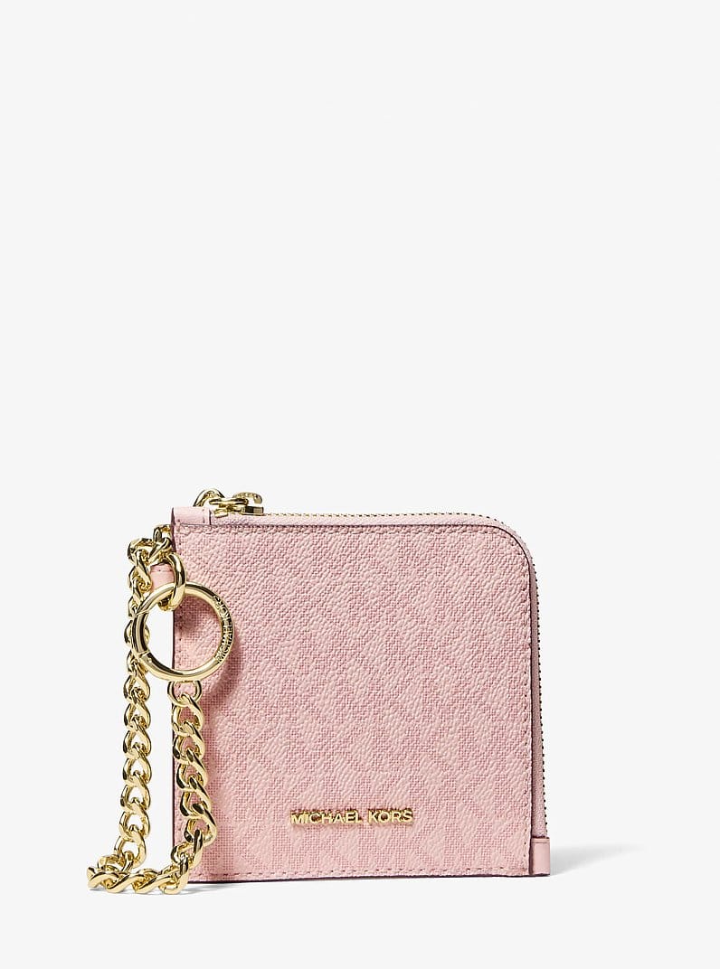 Jet Set Travel Signature Logo Chain Wallet