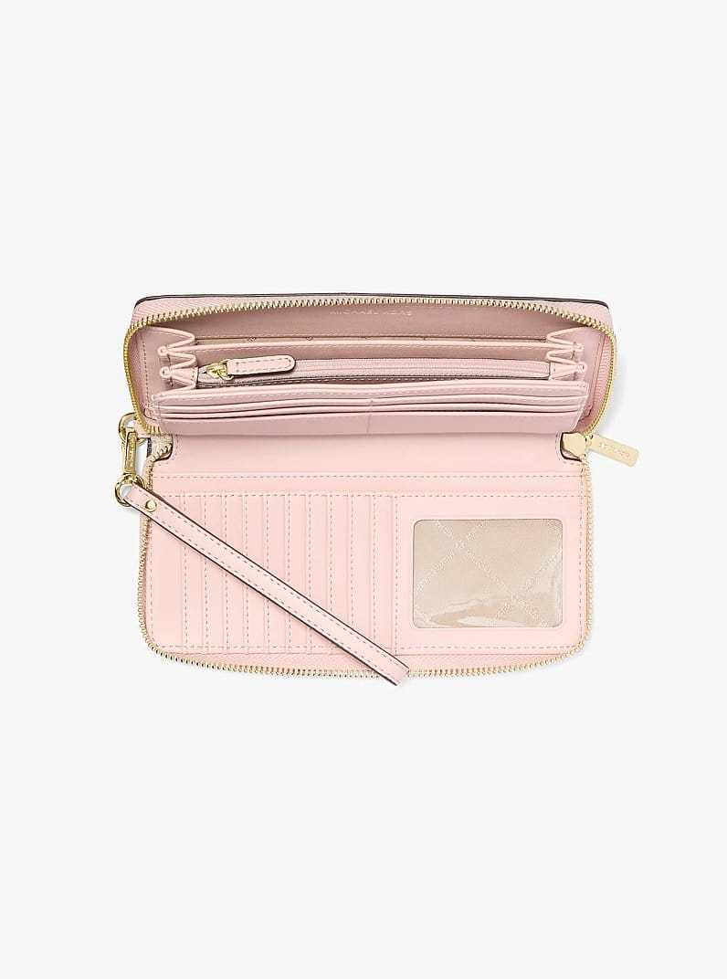Jet Set Travel Large Logo Continental Wristlet