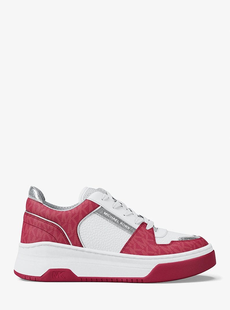 Lexi Mixed-Media Sneaker