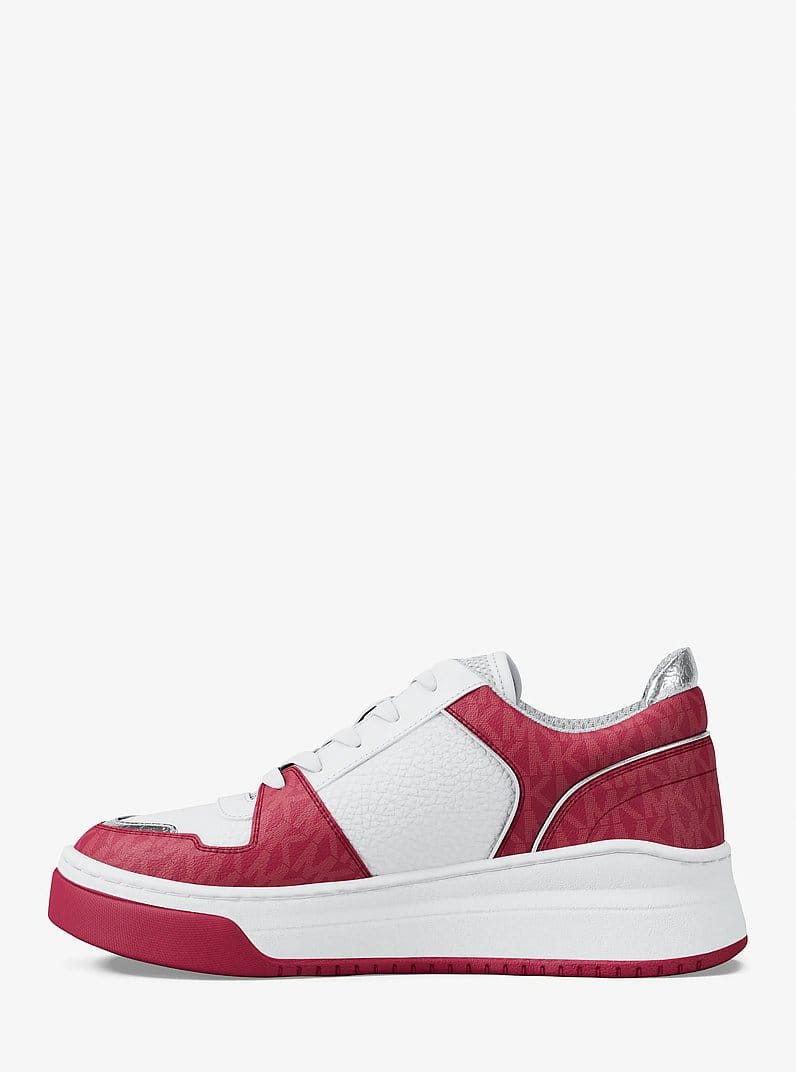 Lexi Mixed-Media Sneaker