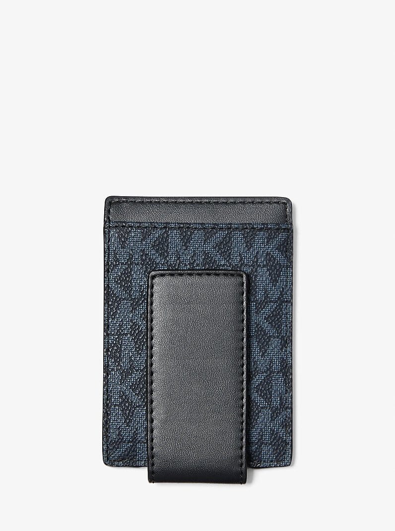 Cooper Signature Logo Money Clip Card Case