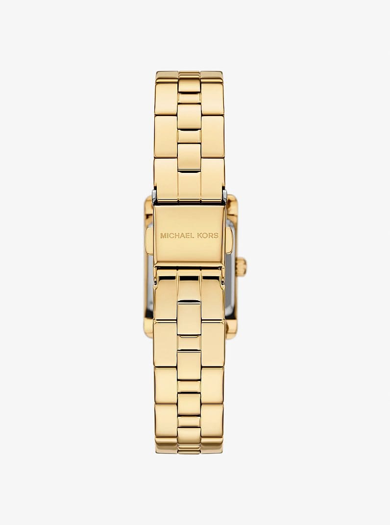 Mini Monroe Gold-Tone Watch and Jewelry Gift Set
