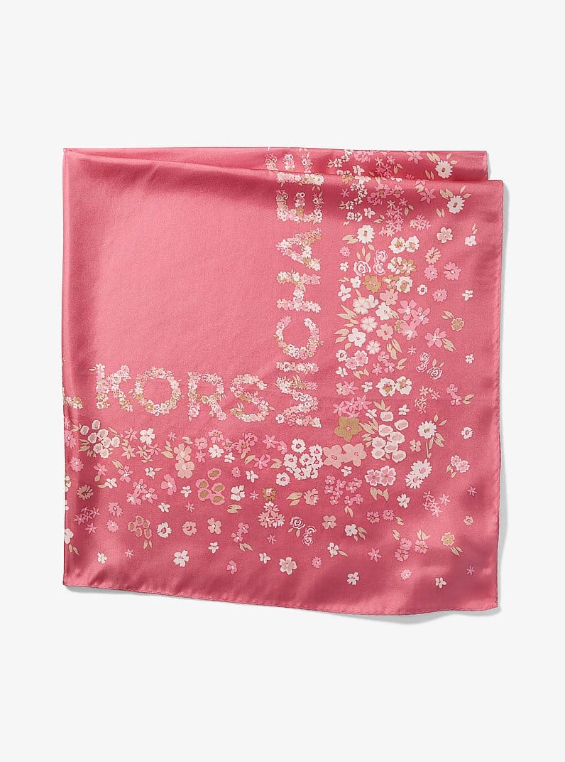 Floral Silk Scarf