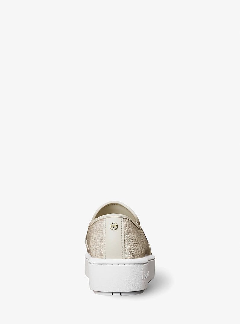 Teddi Signature Logo Slip-On Sneaker