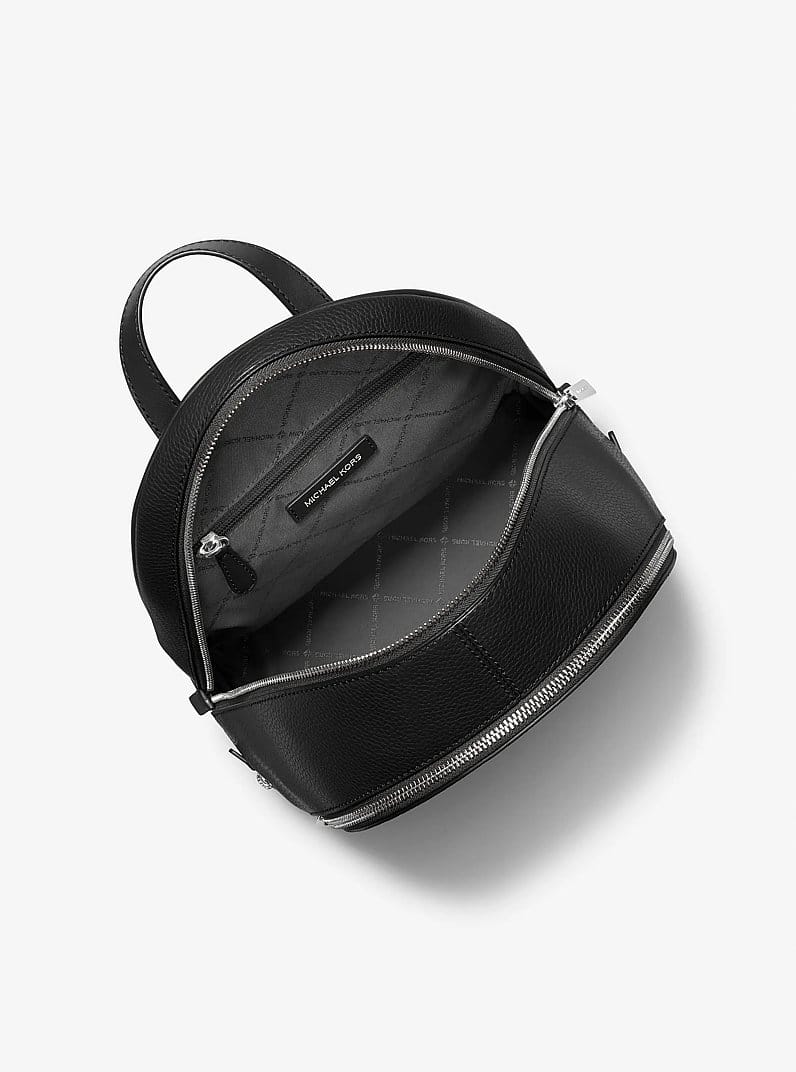Rhea Medium Pebbled Leather Backpack
