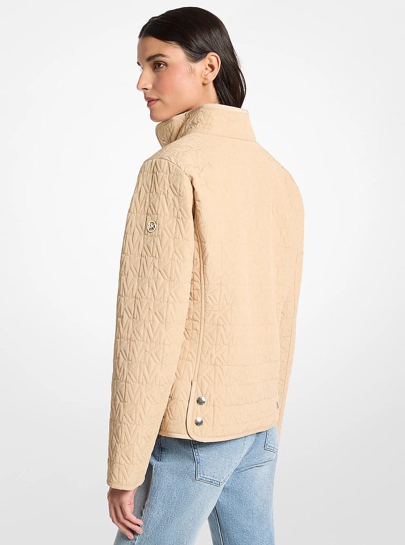 Quilted Logo Jacket