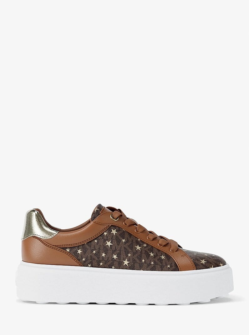 Romey Printed Signature Logo Sneaker