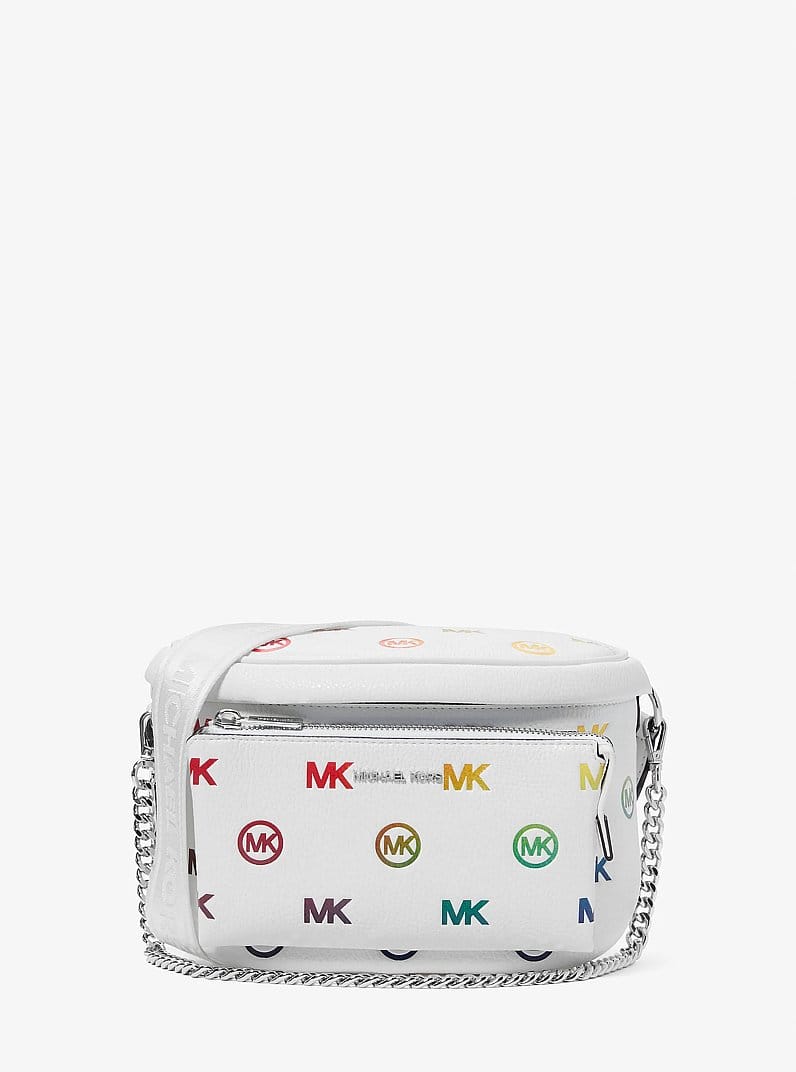 Slater Medium Rainbow Logo Embossed Sling Pack