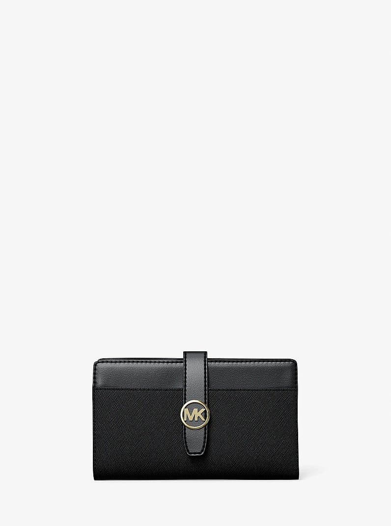 Greenwich Medium Saffiano Leather Wallet