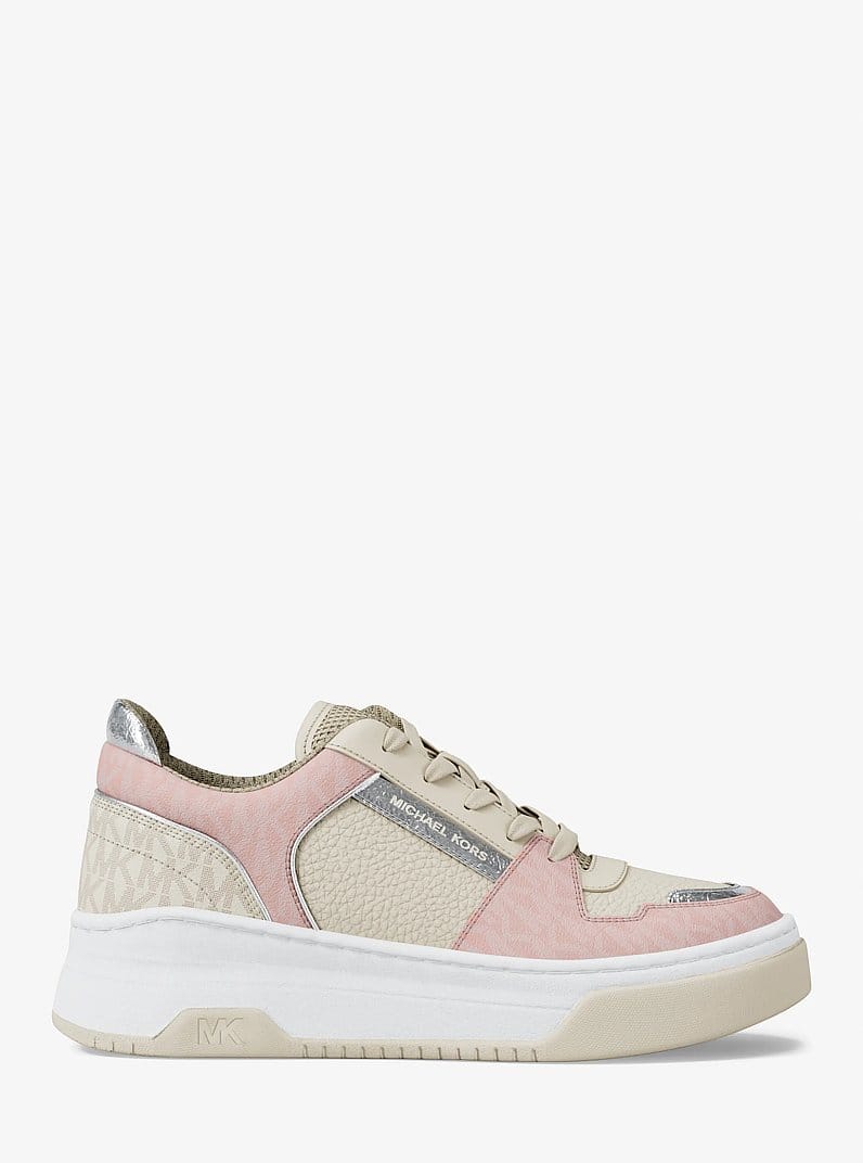 Lexi Mixed-Media Sneaker