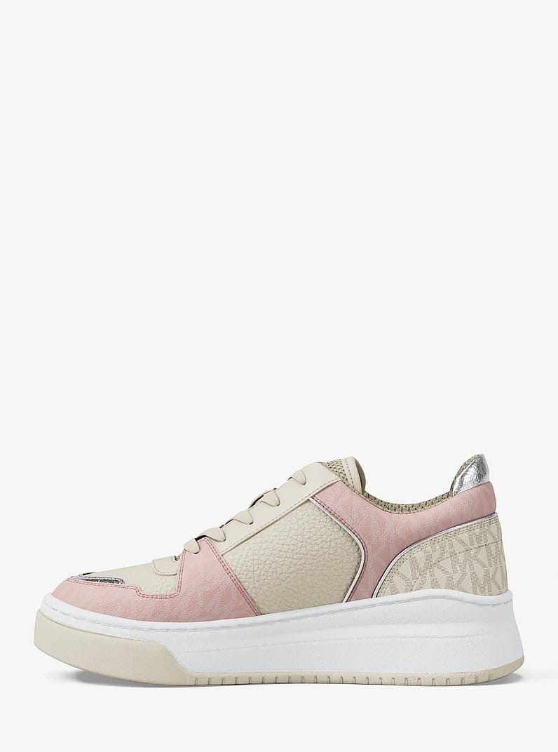 Lexi Mixed-Media Sneaker