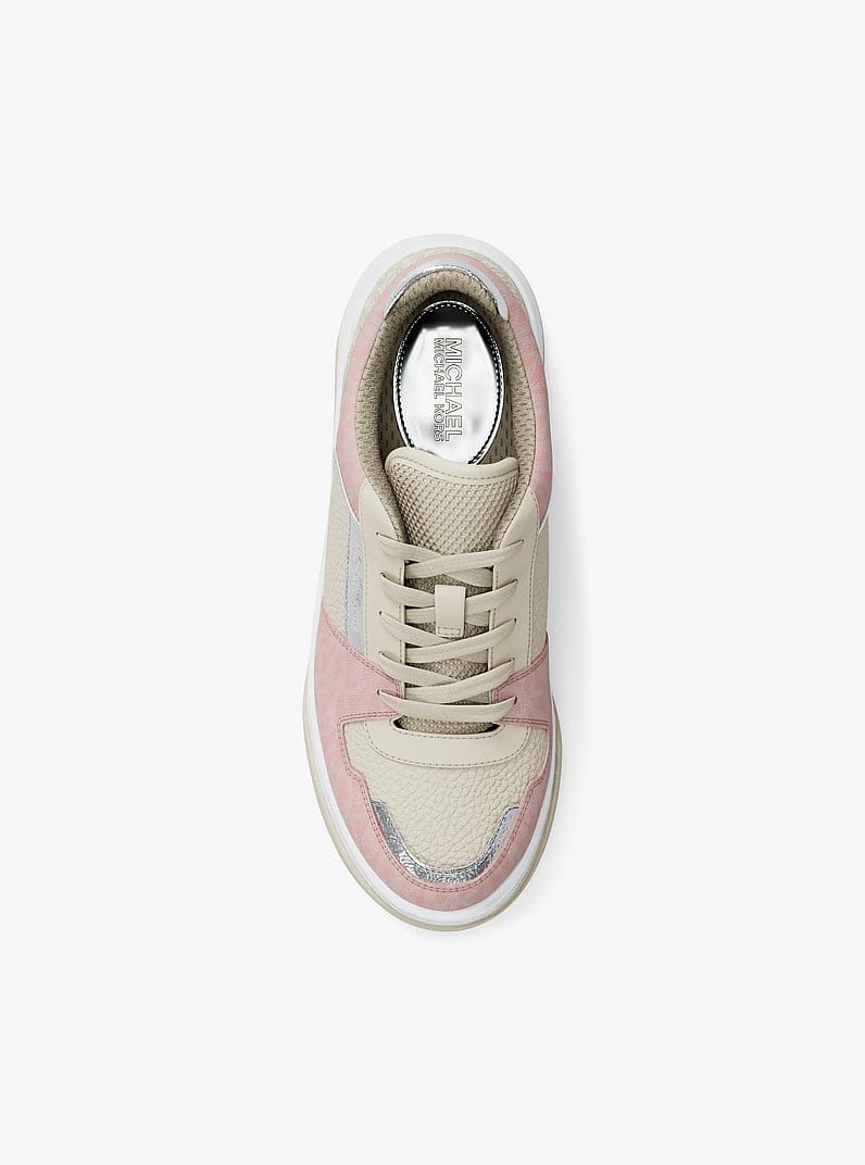 Lexi Mixed-Media Sneaker
