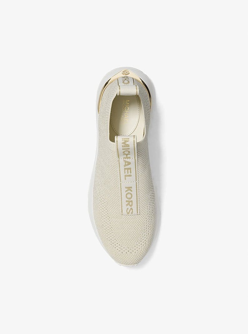 Bodie Metallic Knit Slip-On Sneaker