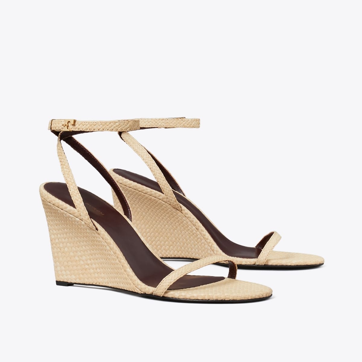 Gigi Raffia Wedge