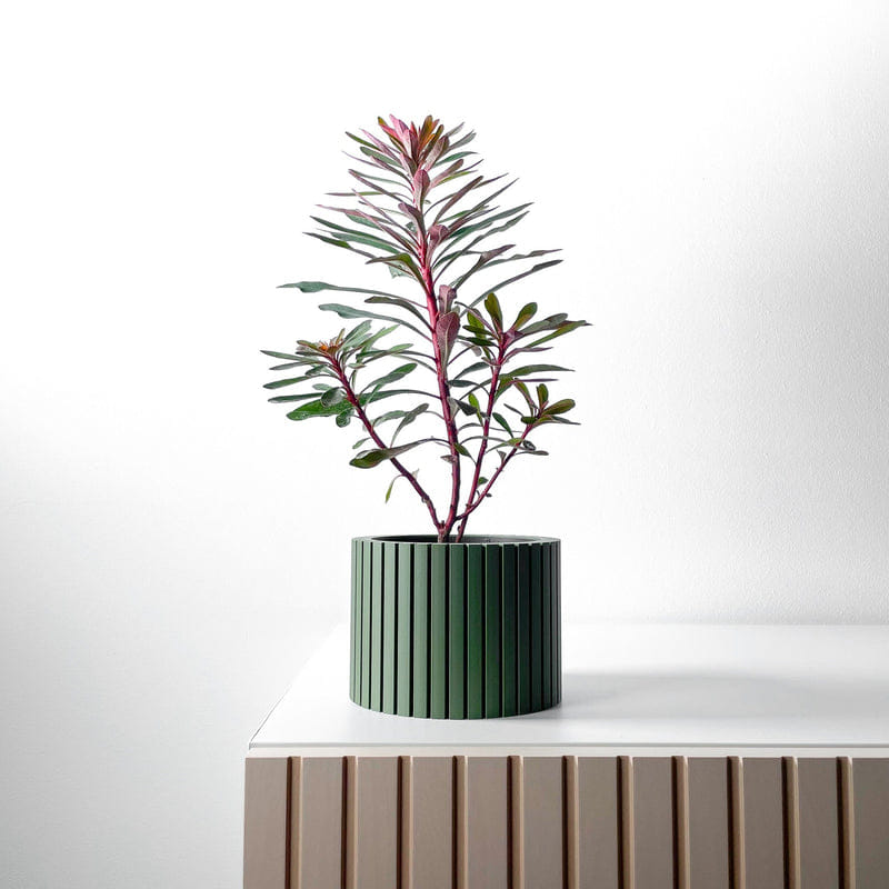 Rib Cylinder Planter