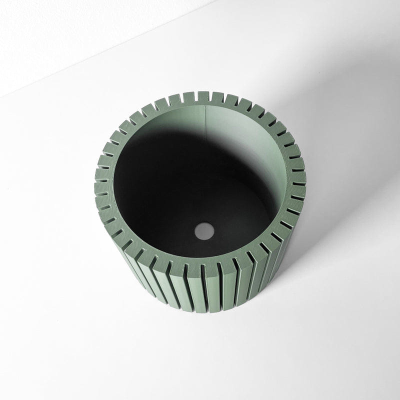 Rib Cylinder Planter