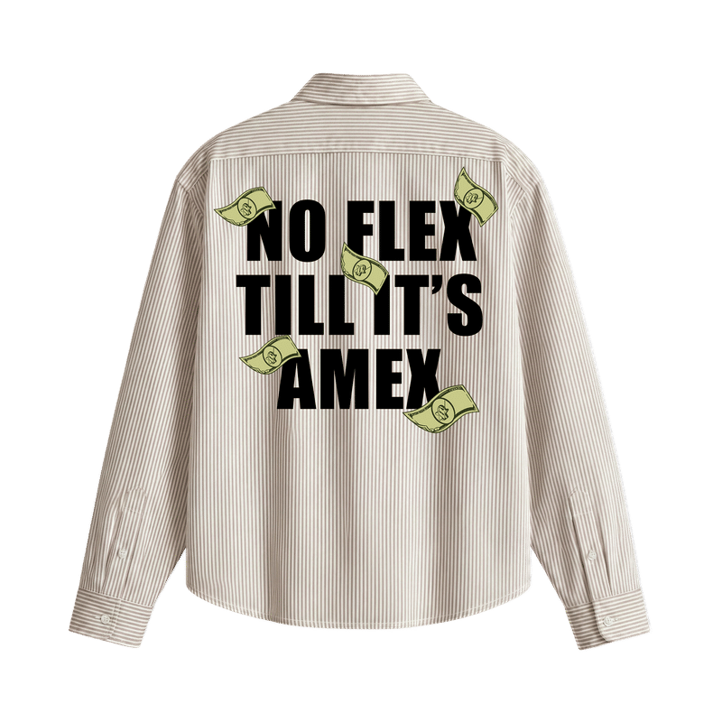 Blacklist No Flex Beige Stripe Shirt