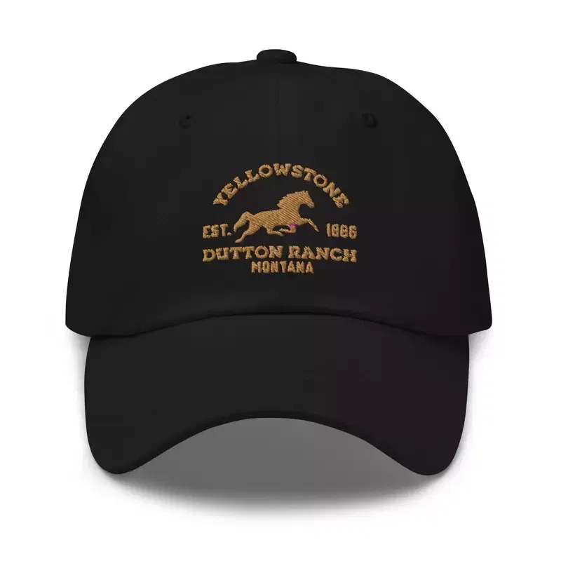 Yellowstone Dutton Ranch Montana Logo Hat