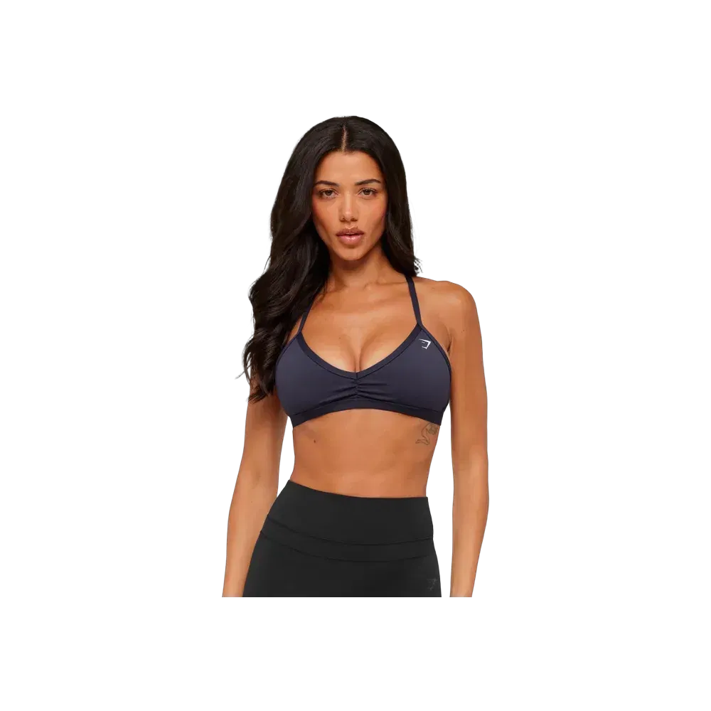 Gymshark Minimal Sports Bra - Light Support Heavy Blue