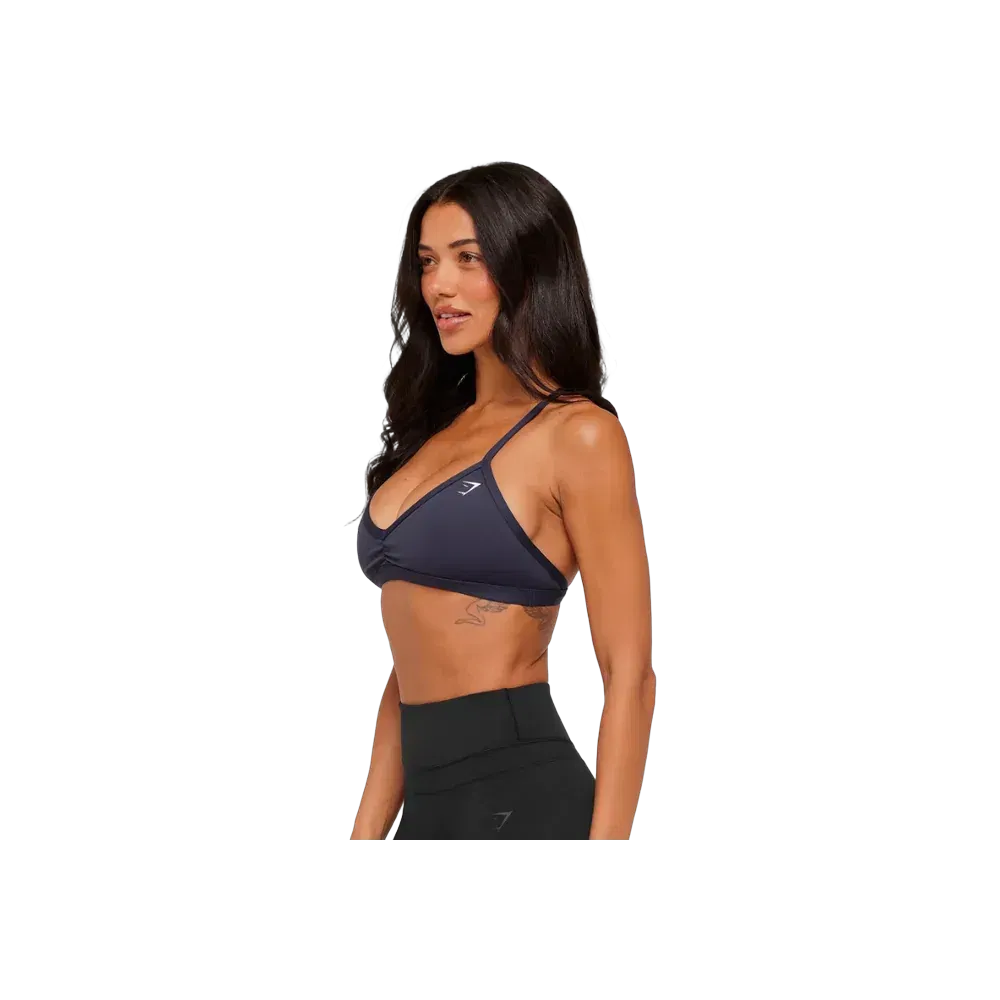 Gymshark Minimal Sports Bra - Light Support Heavy Blue