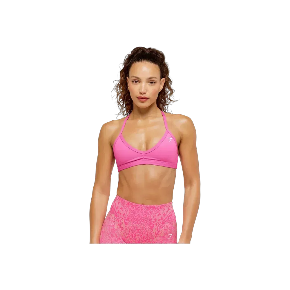 Gymshark Minimal Sports Bra - Light Support Electric Pink