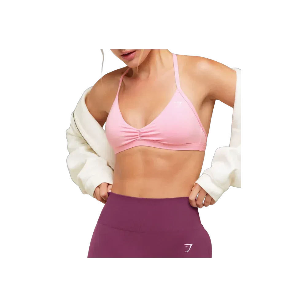 Gymshark Minimal Sports Bra 2.0 - Light Support Poise Pink