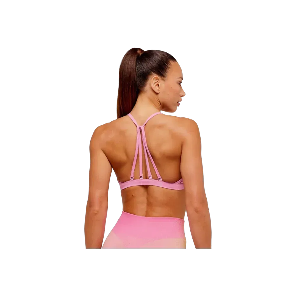 Gymshark Washed Minimal Sports Bra - Light Support Focus Pink