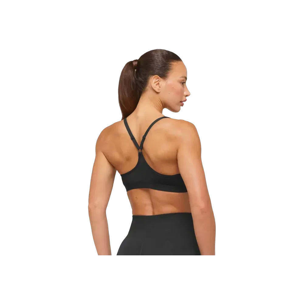 Gymshark Ruched Sports Bra 2.0 - Medium Support Black