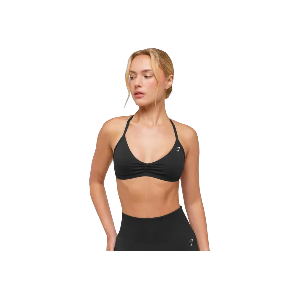 Gymshark Minimal Sports Bra 2.0 - Light Support Black