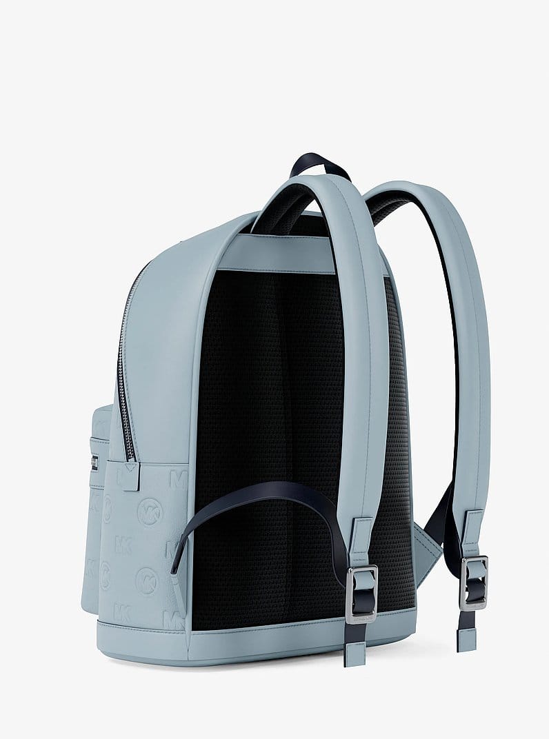 Cooper Medium Logo Debossed Dome Backpack
