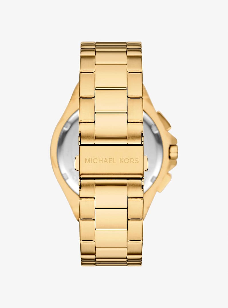 Oversized Lennox Gold-Tone Watch