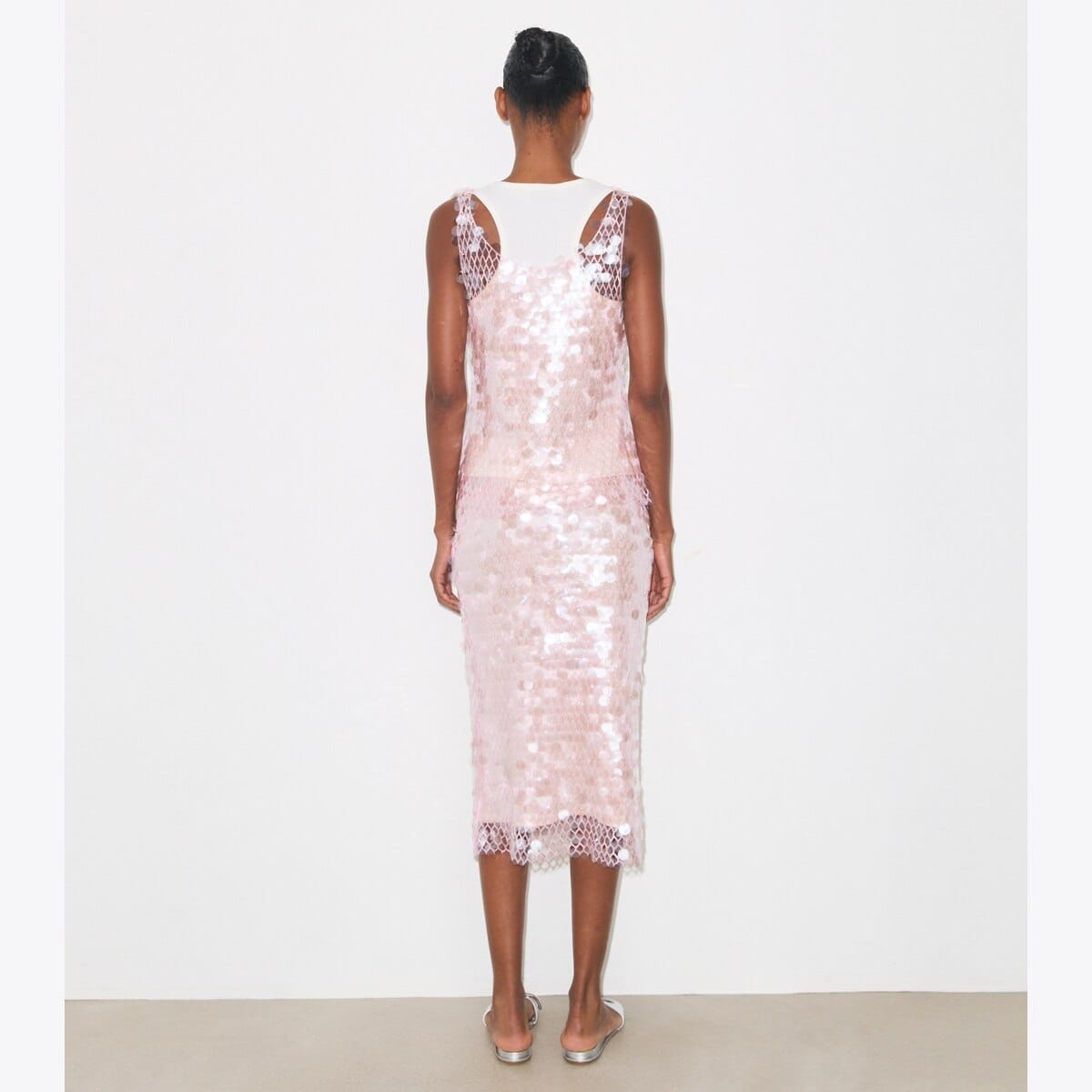 Sequin Mesh Skirt