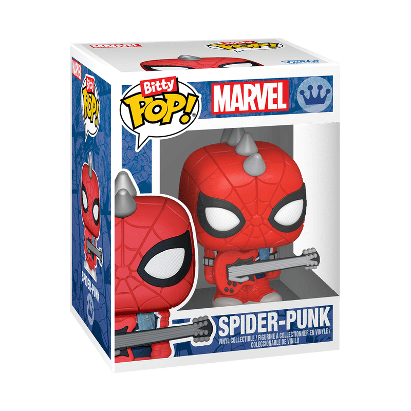 Bitty Pop! Display Spider-Man Web