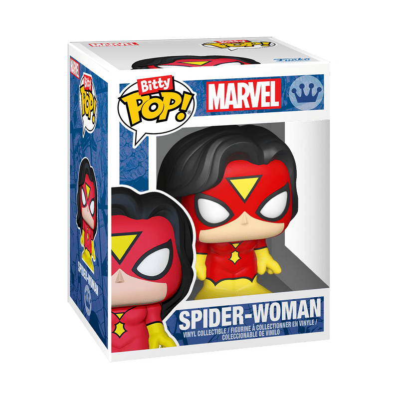 Bitty Pop! Display Spider-Man Web