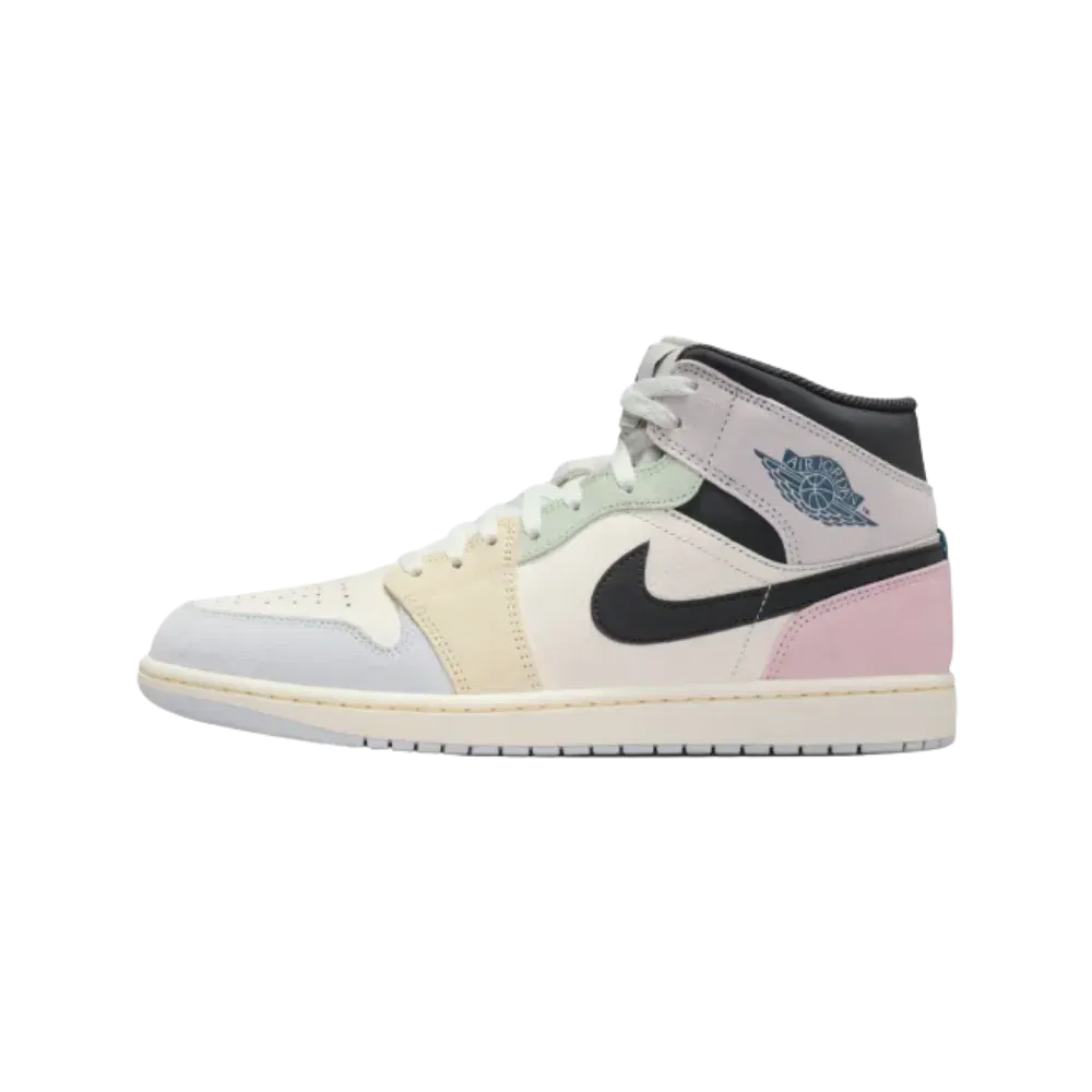 Air Jordan 1 Mid 'Sail Iced Jade'