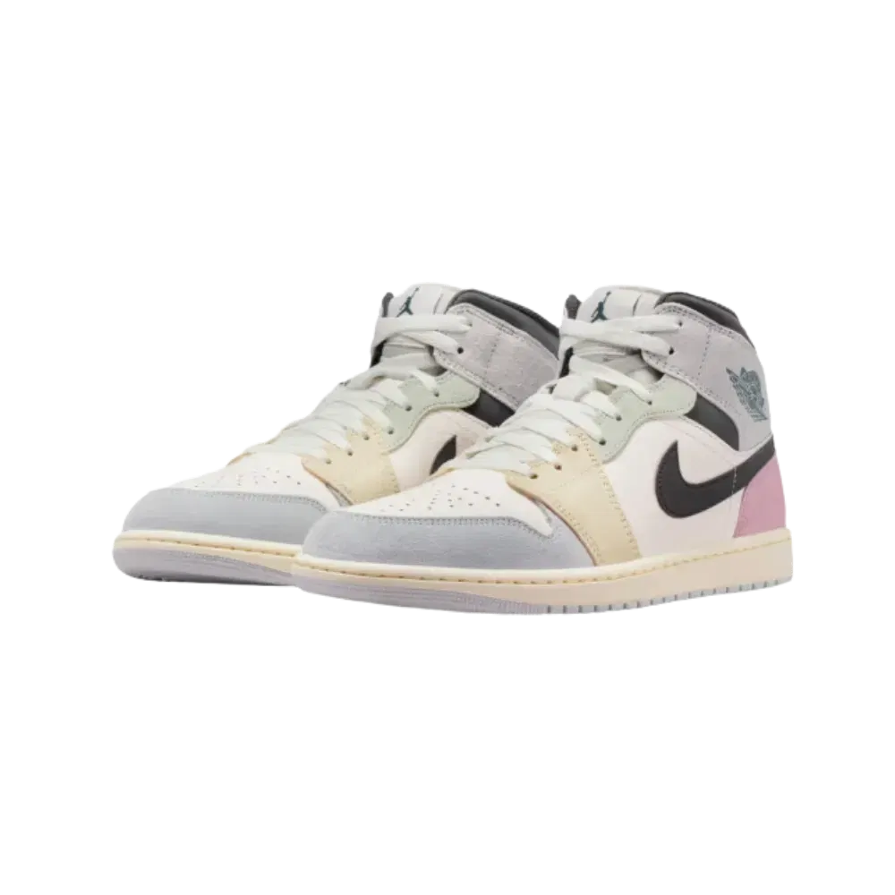 Air Jordan 1 Mid 'Sail Iced Jade'