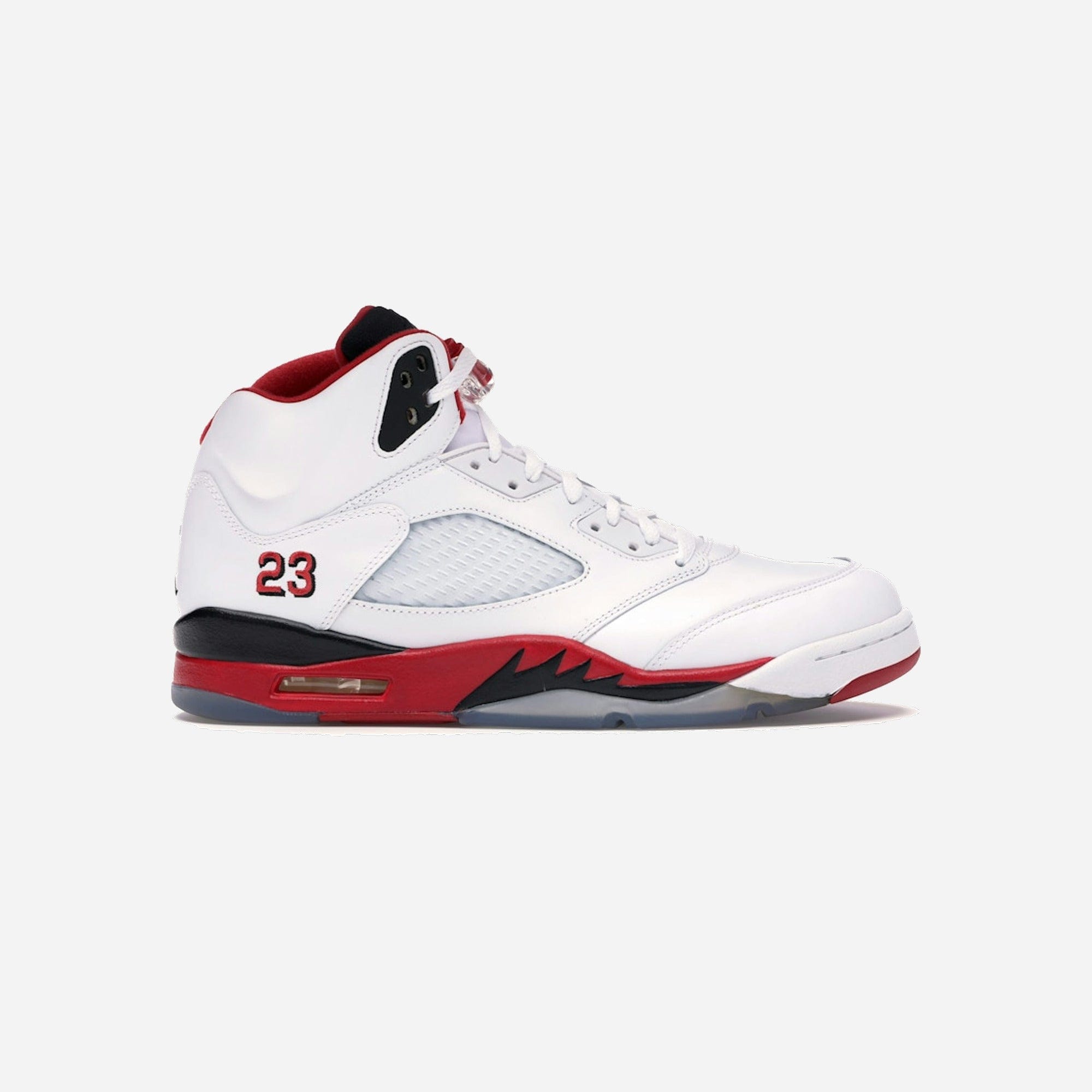 Nike Air Jordan 5 Retro Fire Red Black Tongue (2013)