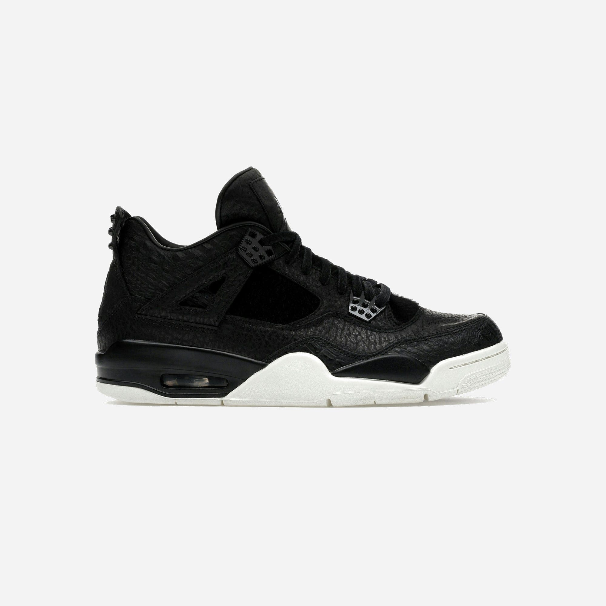 Nike Air Jordan 4 Retro Pony Hair Black