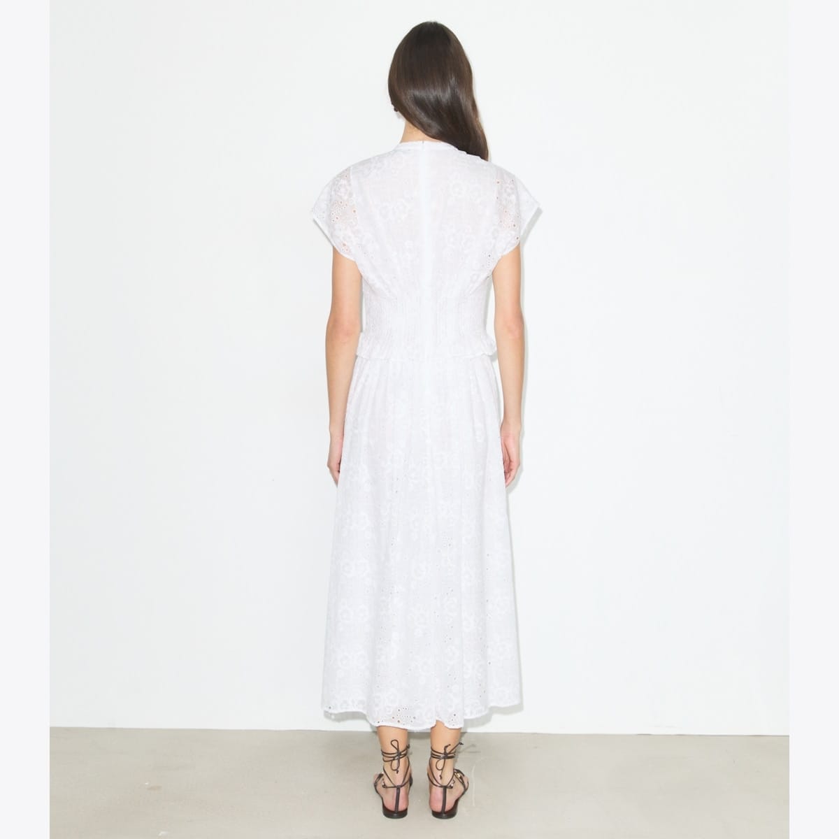Eyelet Cotton Dress