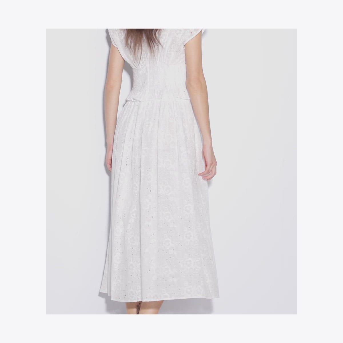 Eyelet Cotton Dress