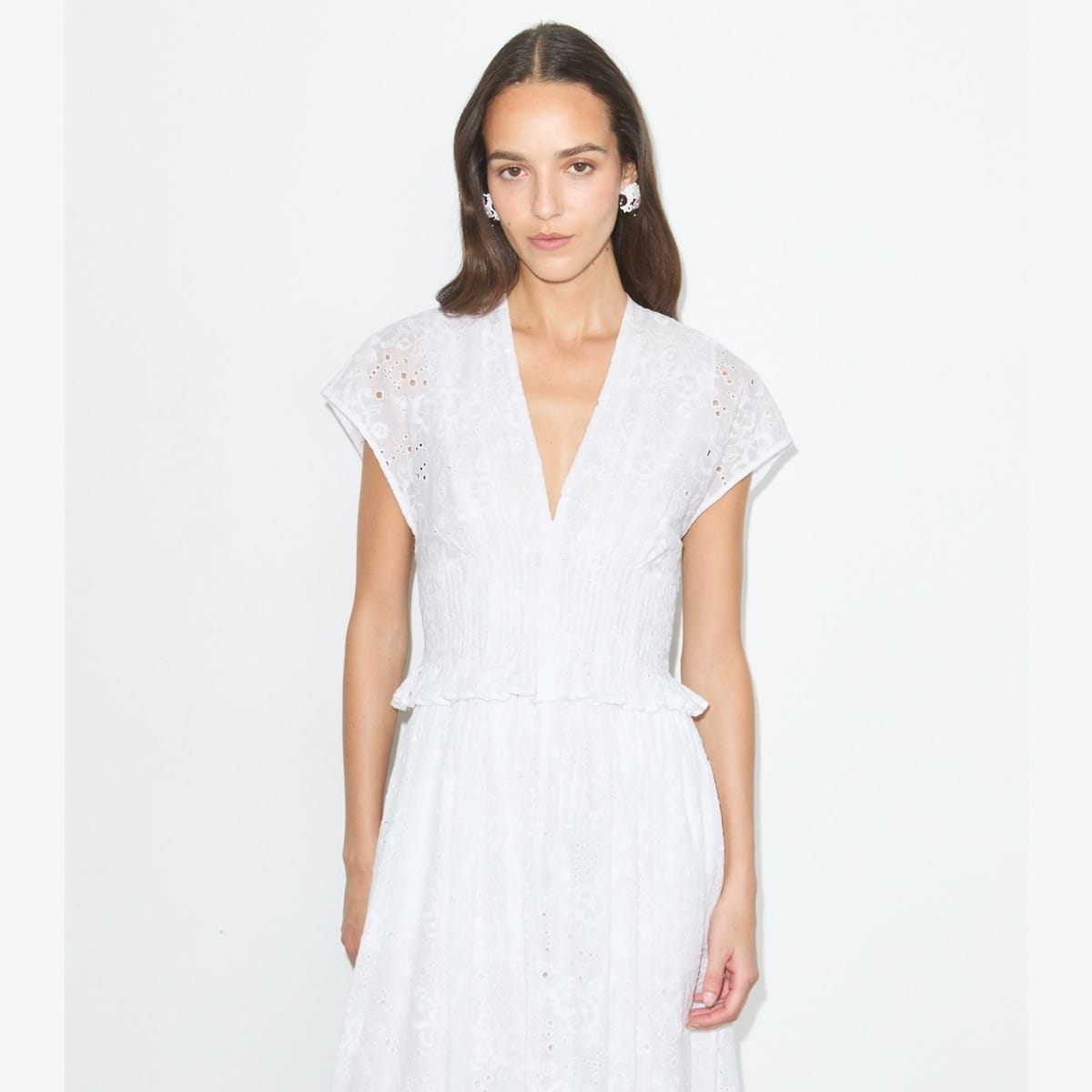 Eyelet Cotton Dress