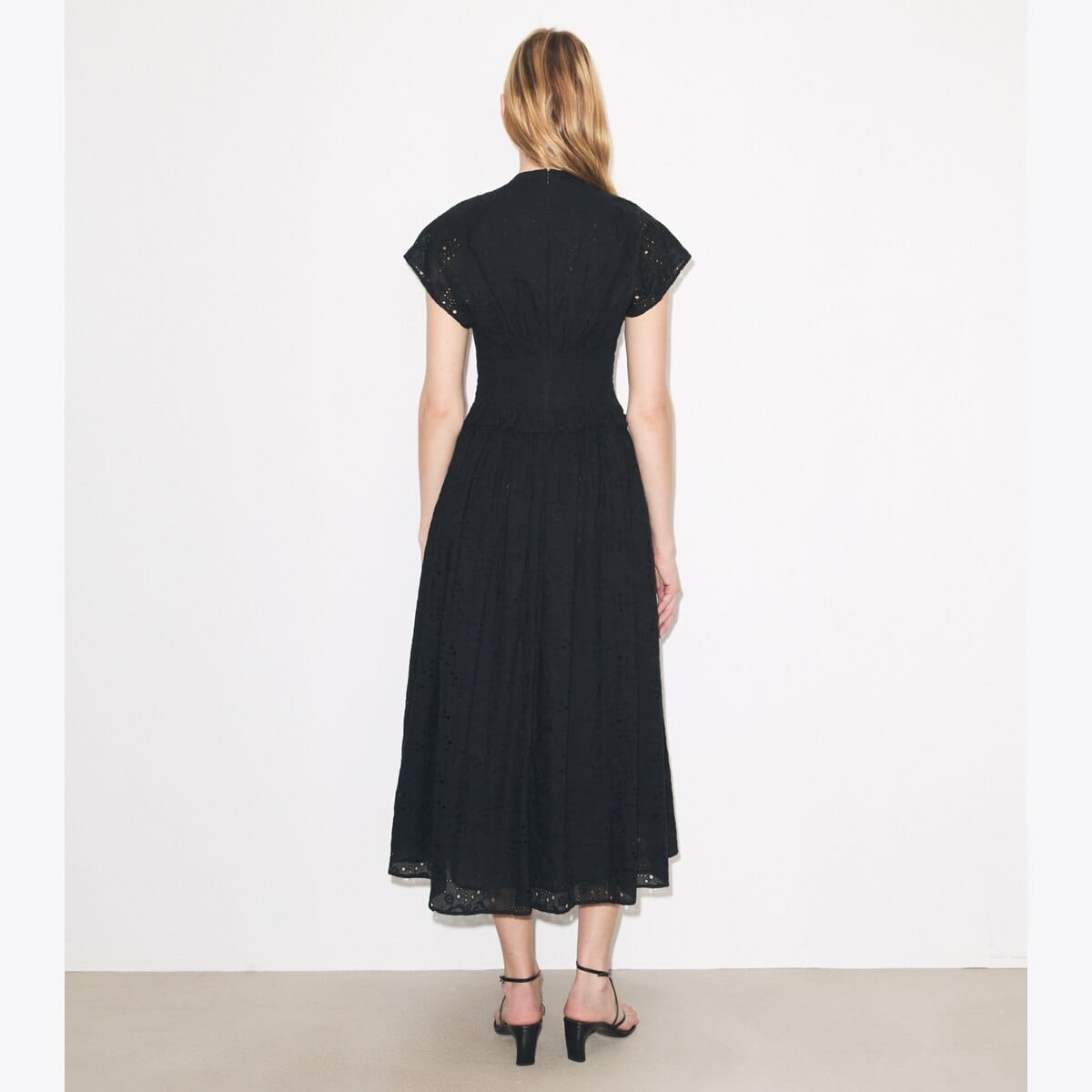 Eyelet Cotton Dress