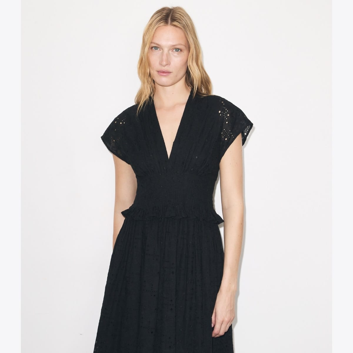 Eyelet Cotton Dress