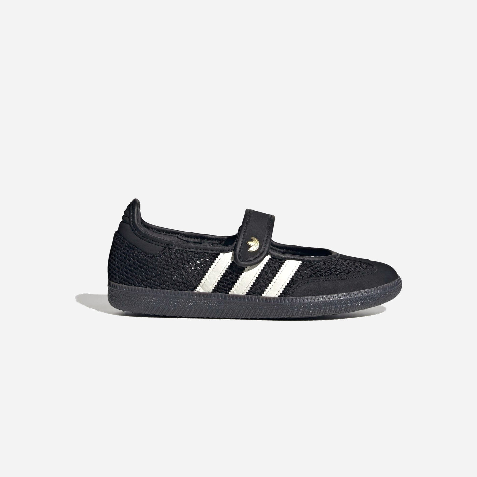 Adidas Samba Jane Core Black Off White Gold Metallic