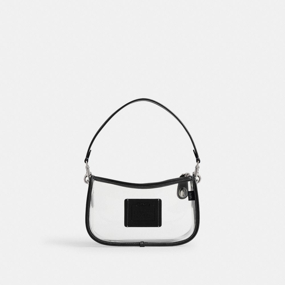 Disney X Coach Swinger Bag In Regenerative Leather With Mickey Mouse And Friends