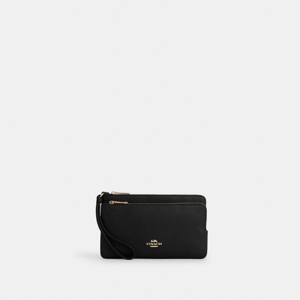 Double Zip Wallet In Signature Canvas