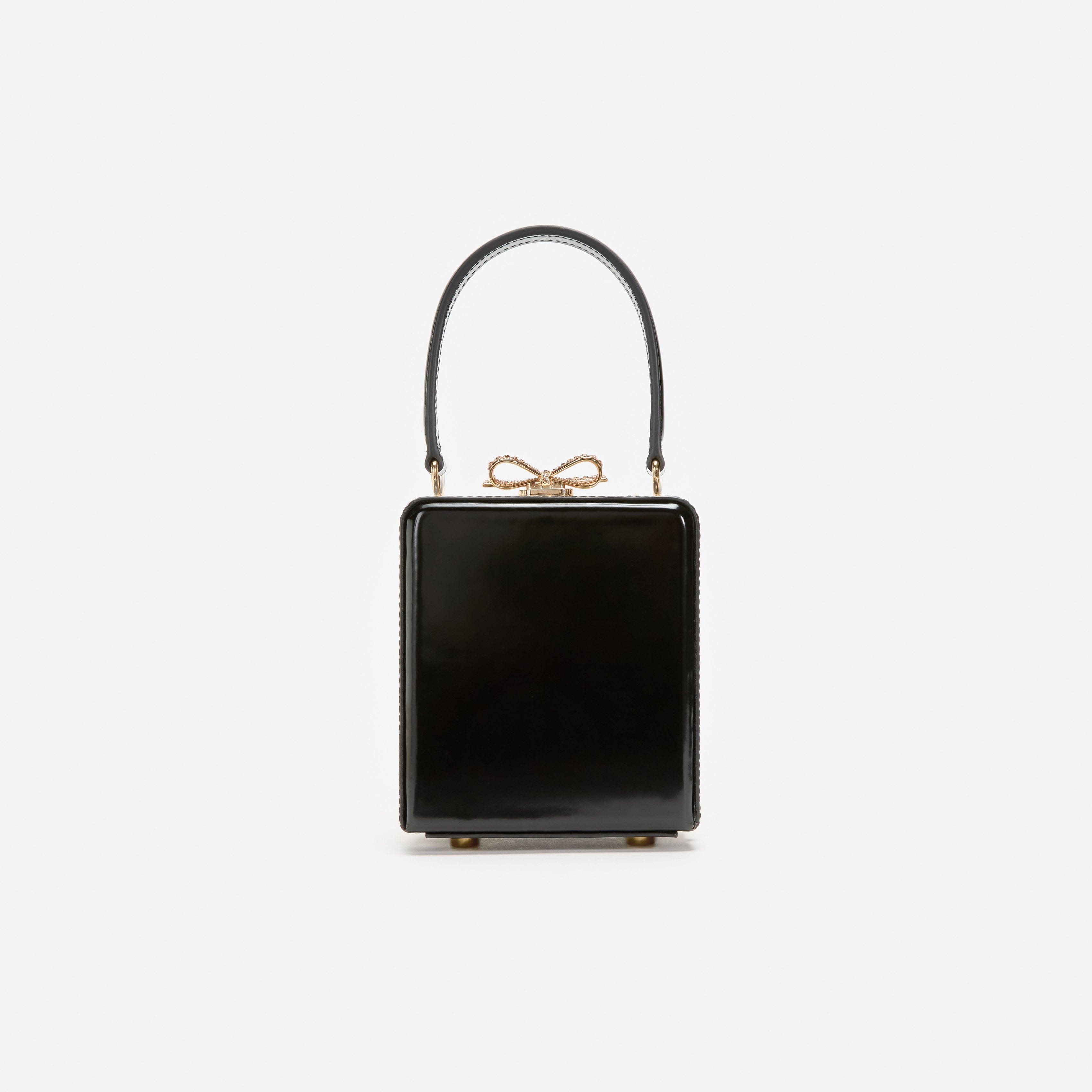Gold Crystal Micro Bag