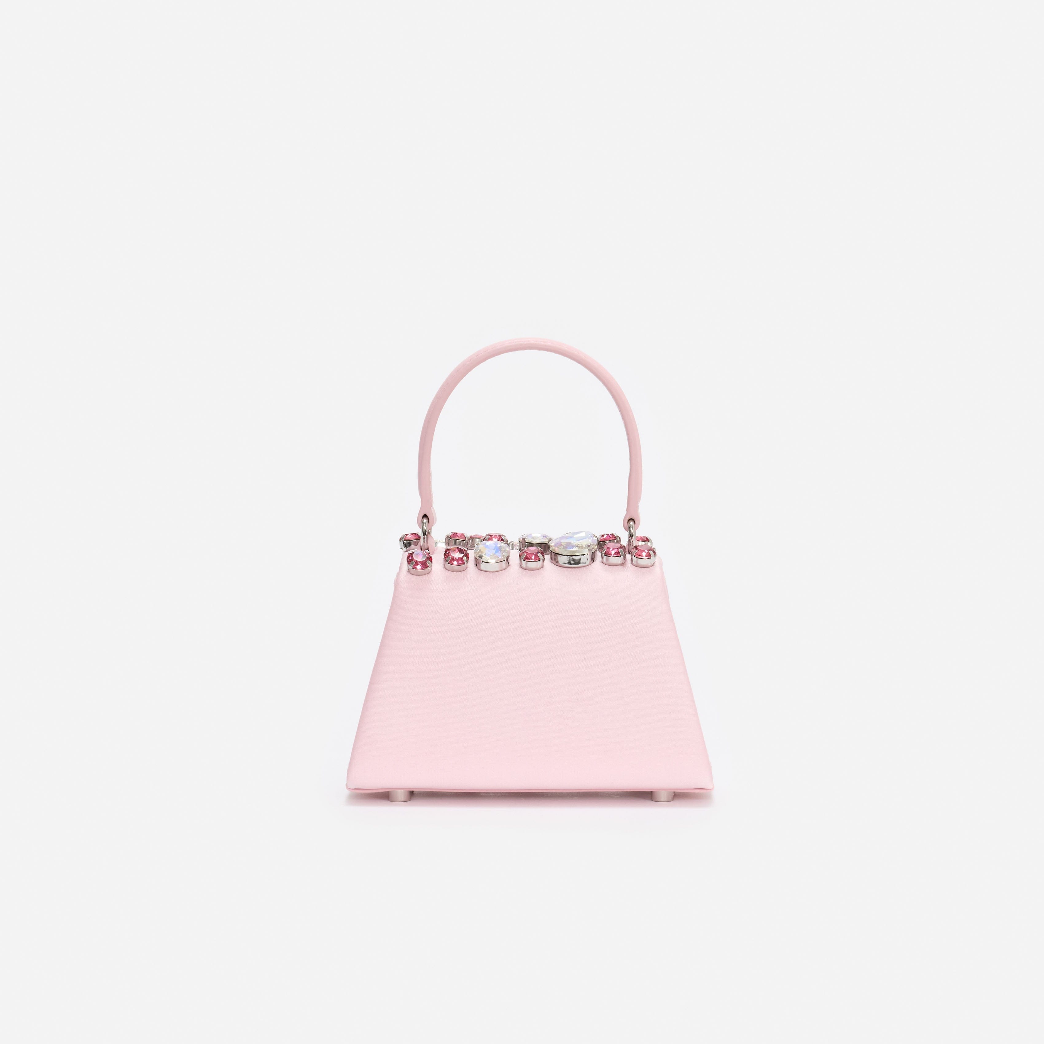 Pink Multi Crystal Mini Bag