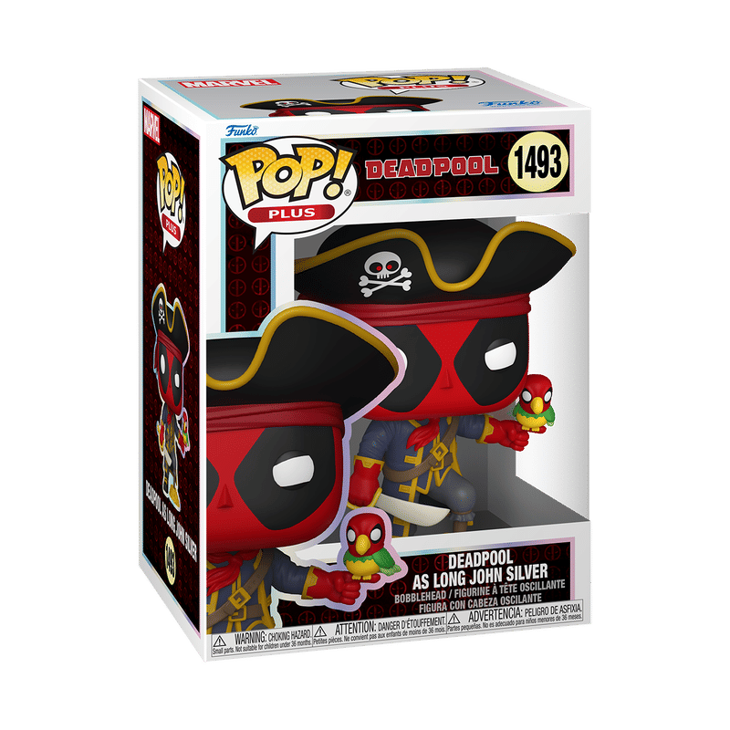 Pop! Plus Deadpool as Long John Silver